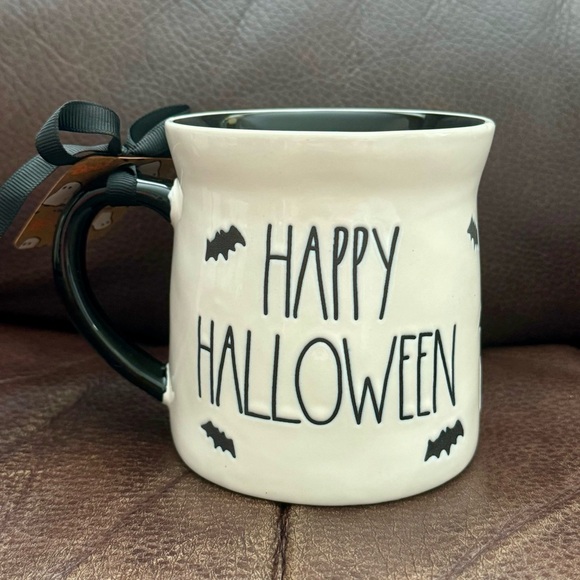 HAPPY HALLOWEEN Snoopy & Woodstock Mummy Mug - Rae Dunn Peanuts Collection - Picture 2 of 7